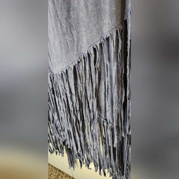 Nostalgia fringe maxi wrap skirt boho bohemian festival size medium western - Picture 2 of 8